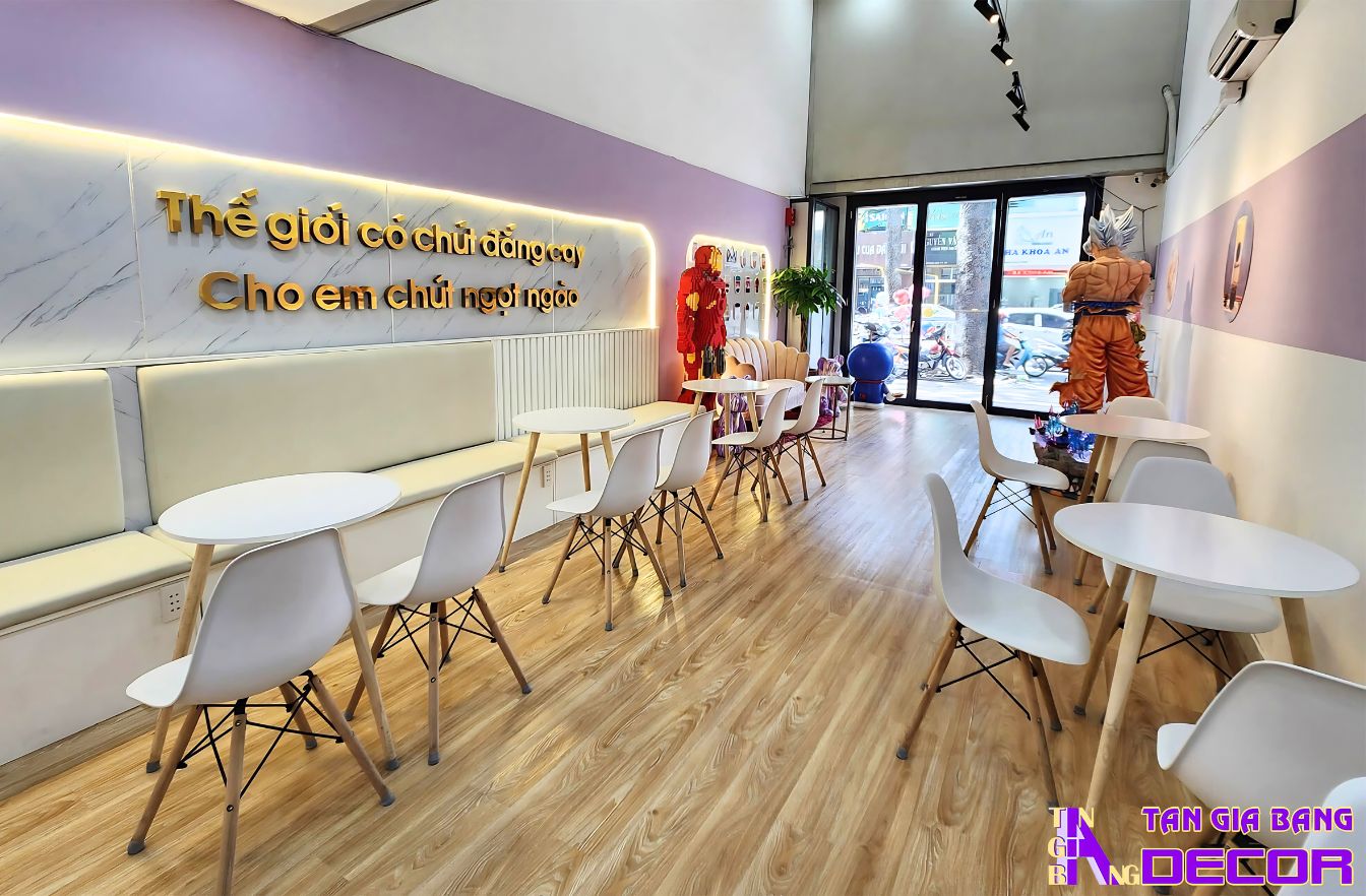 Thi công quán trà sữa Tea Wang tại Quận 5 1 thiet ke quan tra sua tea wang