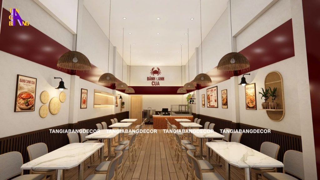 decor quan banh canh cua