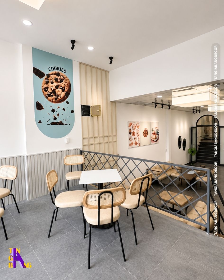 khong gian noi that cafe tiem banh Scoopy Bakehouse