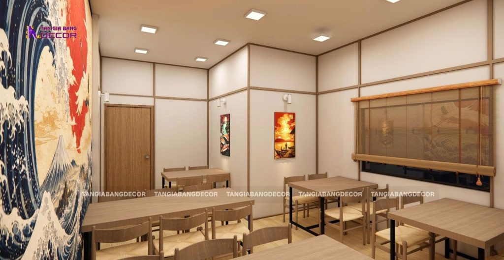 khong gian noi that sushi kaizen