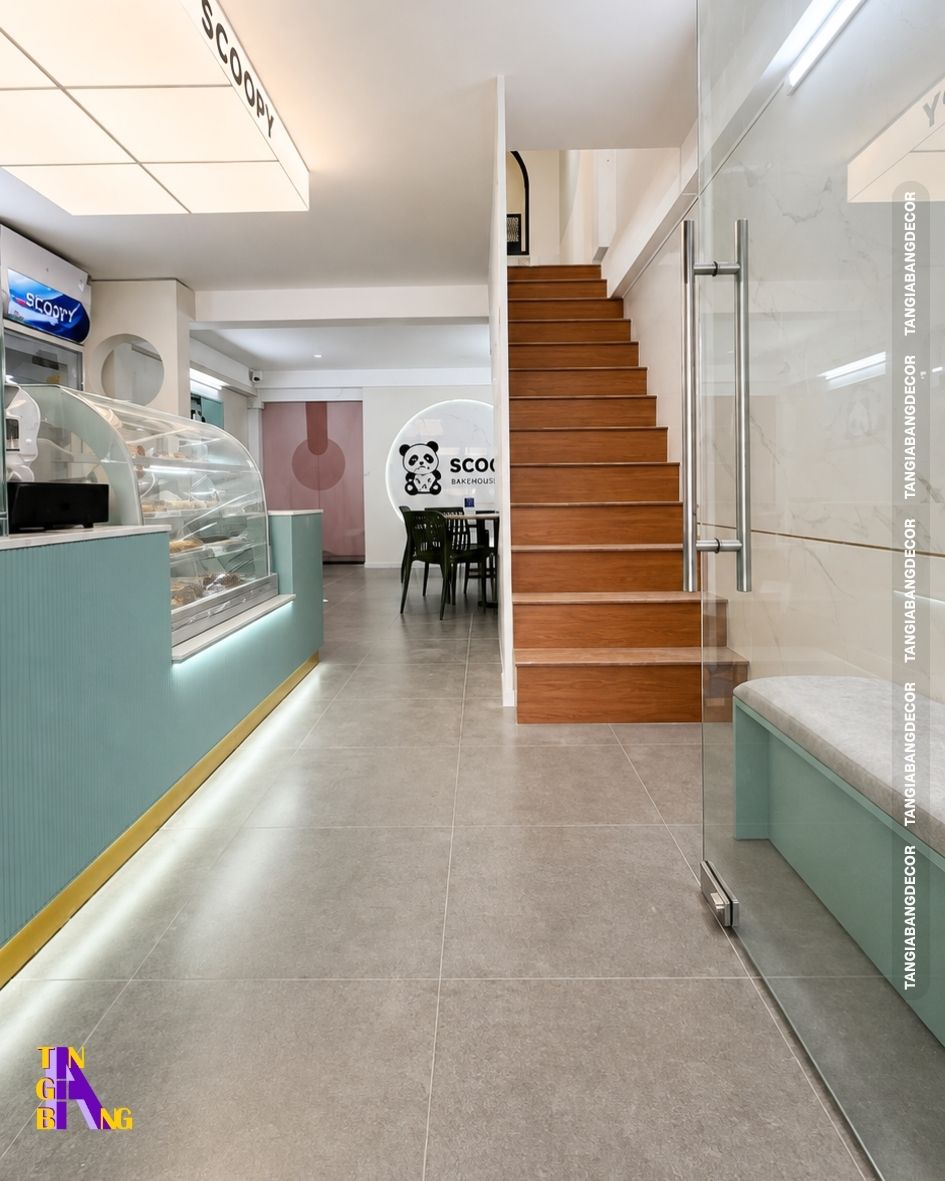 khu vuc order quan cafe Scoopy Bakehouse