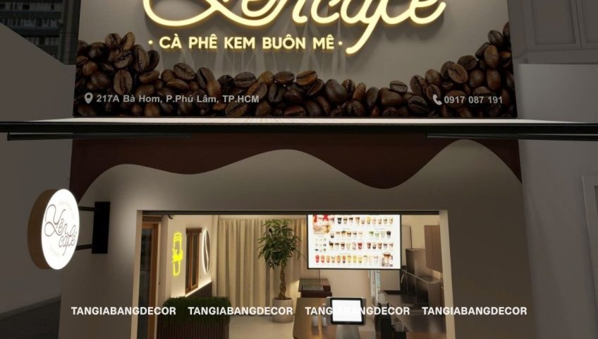 thiet ke mat tien quan cafe yen