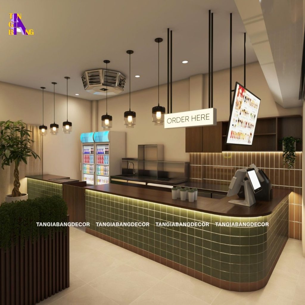 thiet ke quay order quan yen cafe