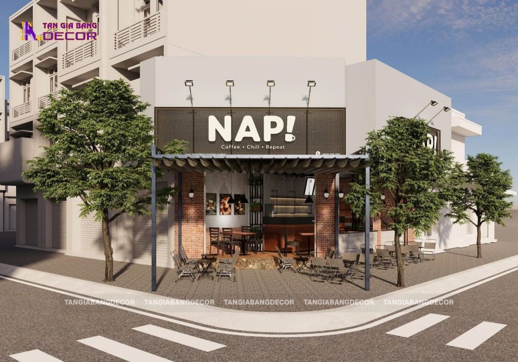 thiet ke mat tien quan cafe NAP