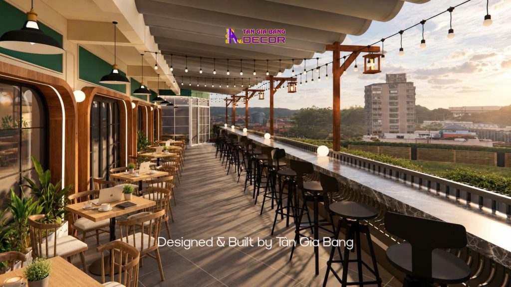 khong gian tang thuong VIBAS COFFEE1