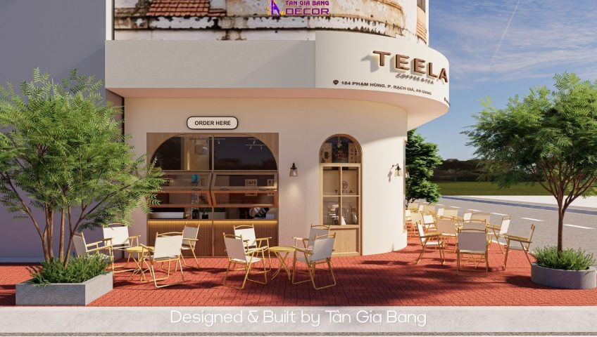 thiet ke mat tien quan cafe teela