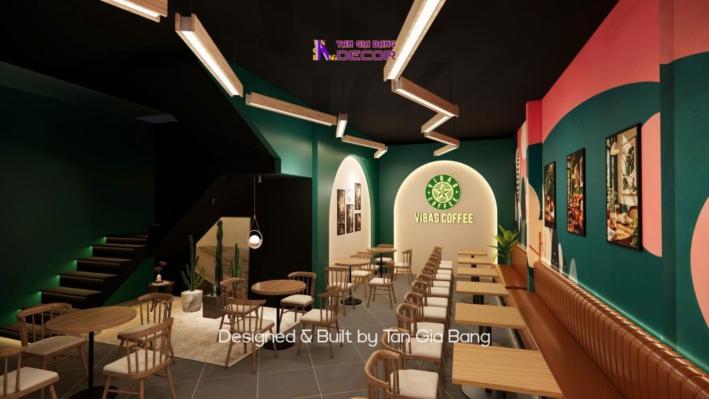 thiet ke noi that quan cafe VIBAS COFFEE 41