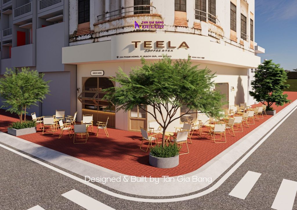 thiet ke noi that quan cafe teela