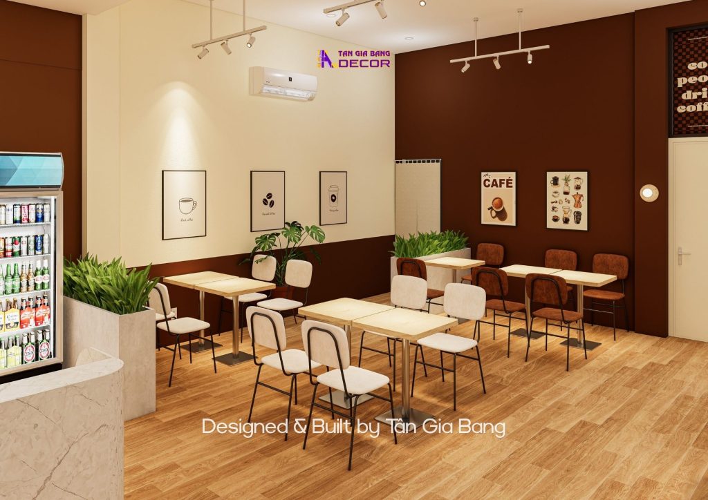 thiet ke quan cafe teela