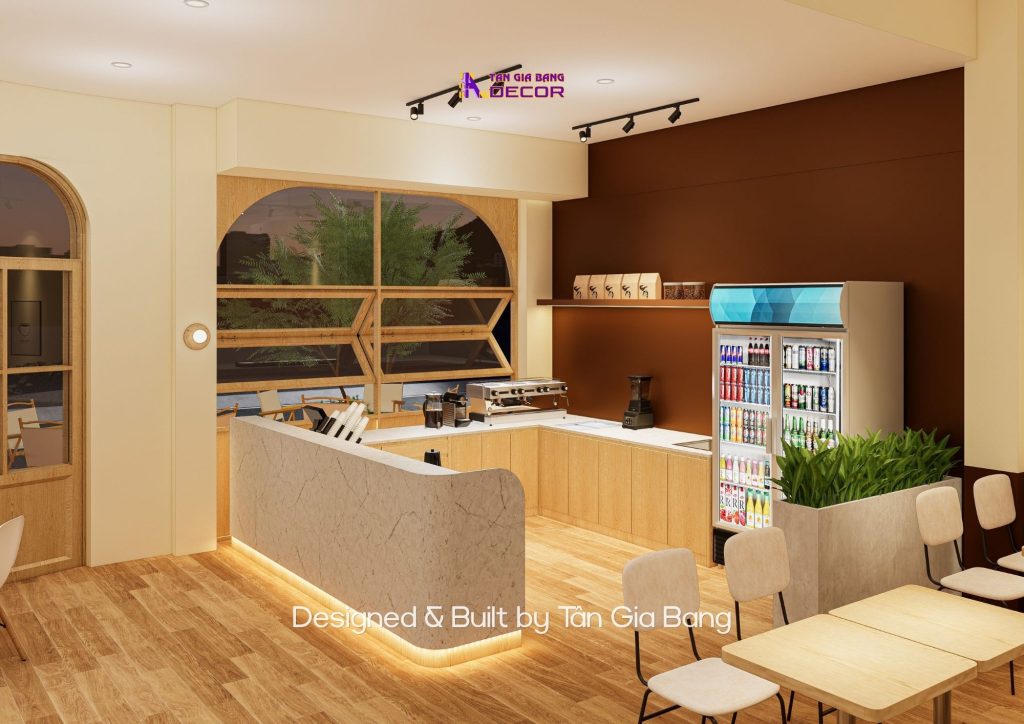 thiet ke quay order quan cafe teela